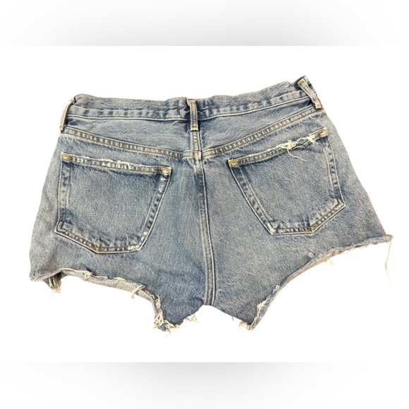 Agolde Parker Cut Off Shorts Size 28 - Picture 3 of 7